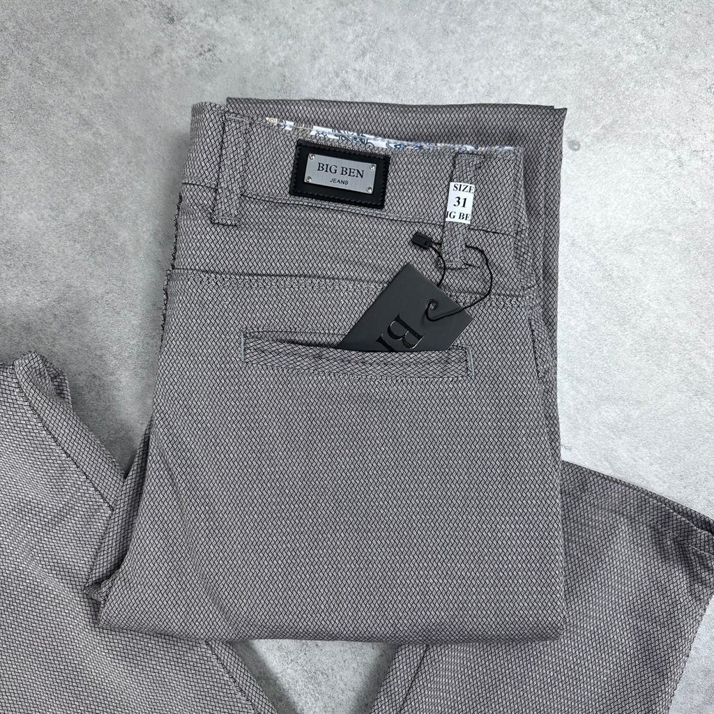 Sive šire elegantne regular fit - BB169 - BIG BEN JEANS