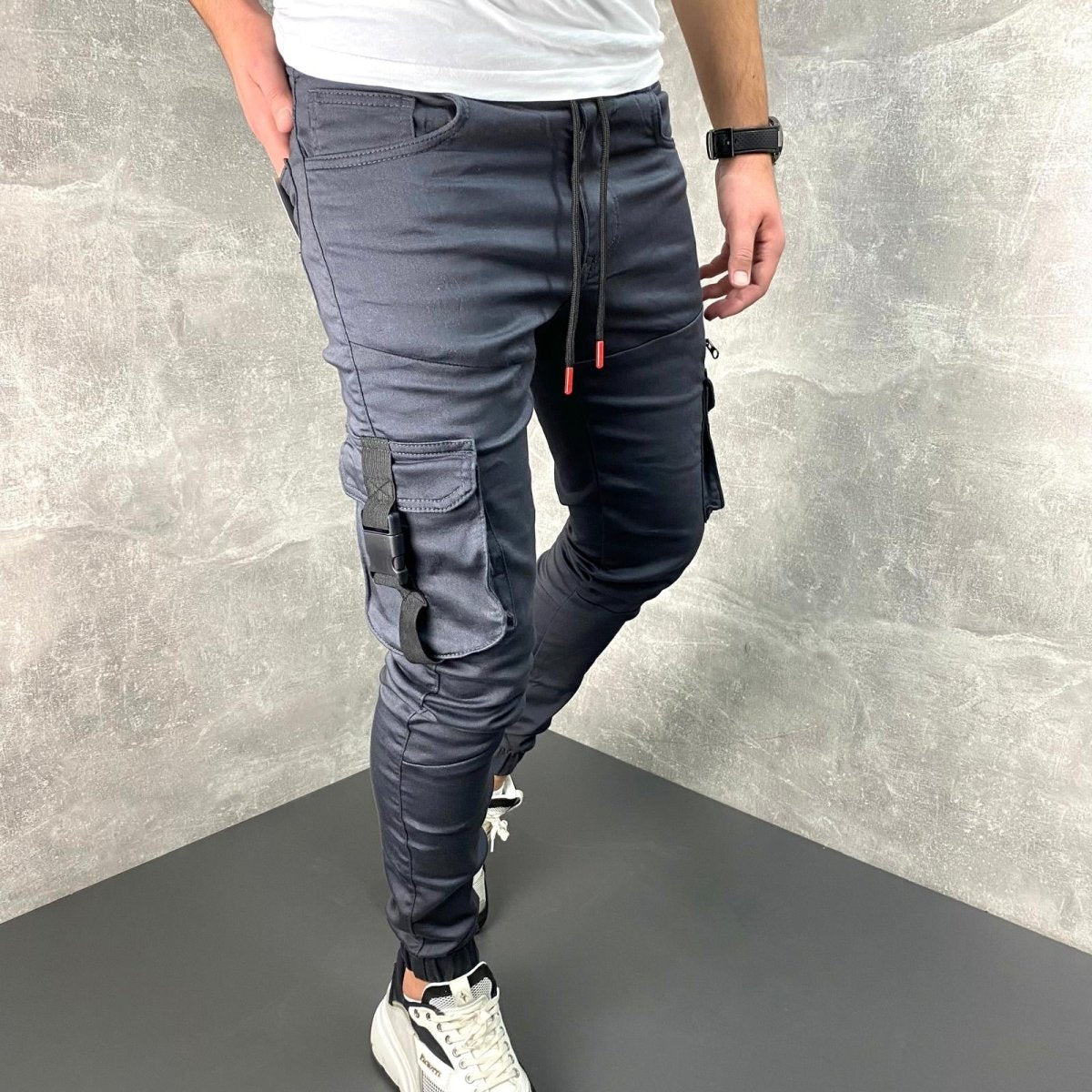 Tamno Sive practical dzeparke - BB705 - BIG BEN JEANS