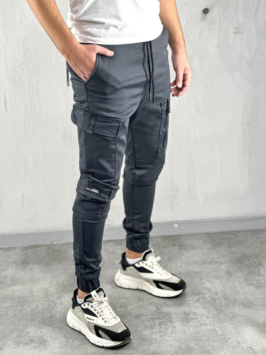 Tamno Sive utility cargo - BB903 - BIG BEN JEANS