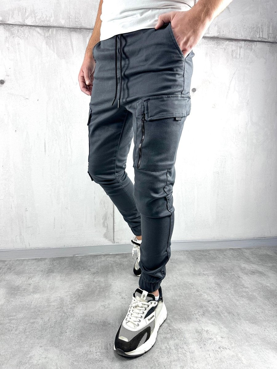 Tamno Sive utility cargo - BB903 - BIG BEN JEANS