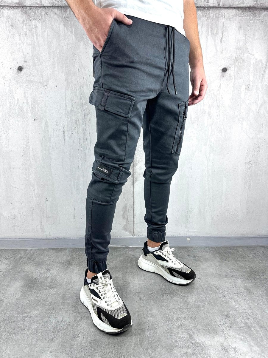 Tamno Sive utility cargo - BB903 - BIG BEN JEANS