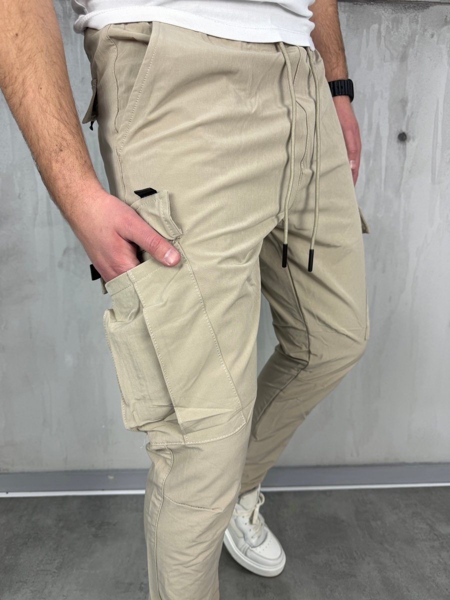 Tech performance™ cargo desert bež - BIG BEN JEANS