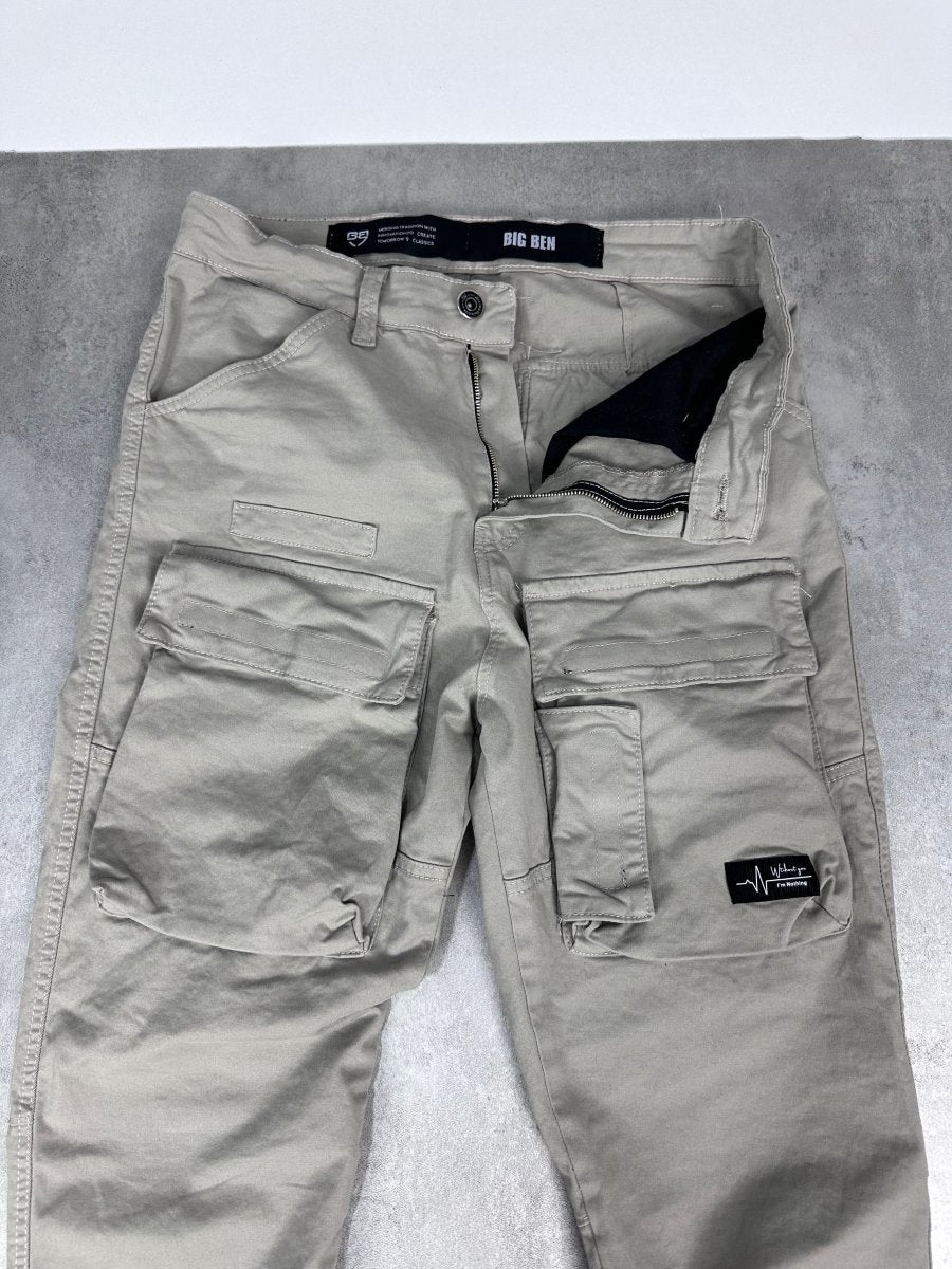 Unikat bež initial dzeparka - BB103 - BIG BEN JEANS