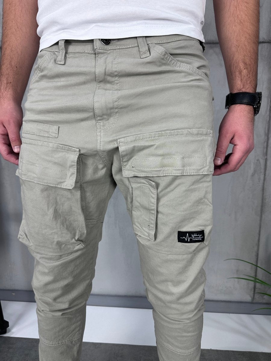 Unikat bež initial dzeparka - BB103 - BIG BEN JEANS