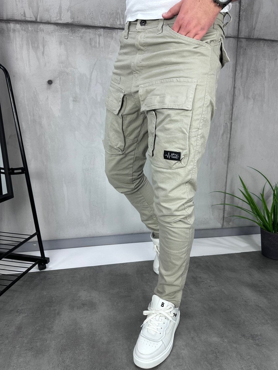 Unikat bež initial dzeparka - BB103 - BIG BEN JEANS