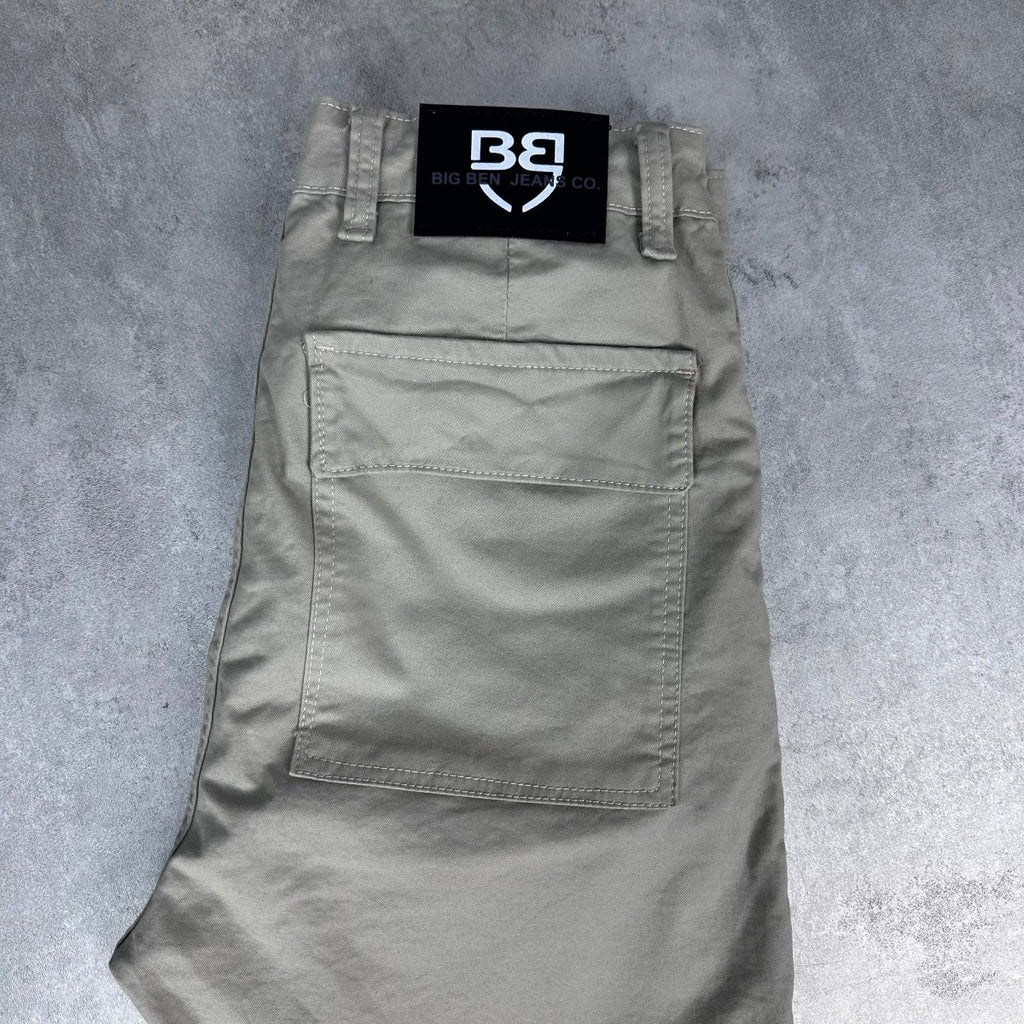 Unikat bež initial dzeparka - BB103 - BIG BEN JEANS
