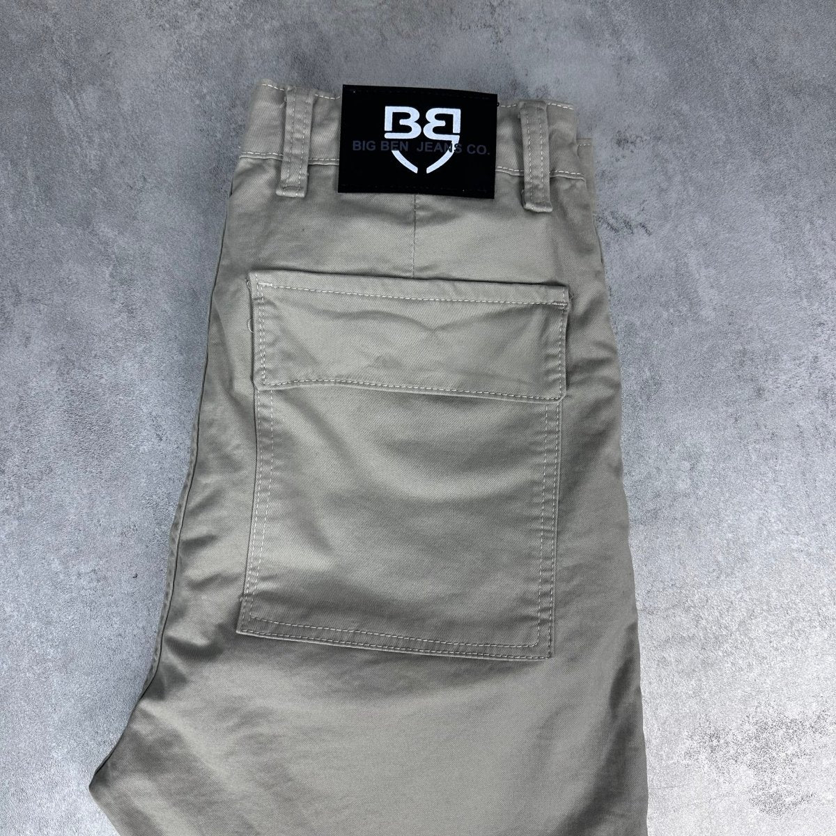 Unikat bež initial dzeparka - BB103 - BIG BEN JEANS