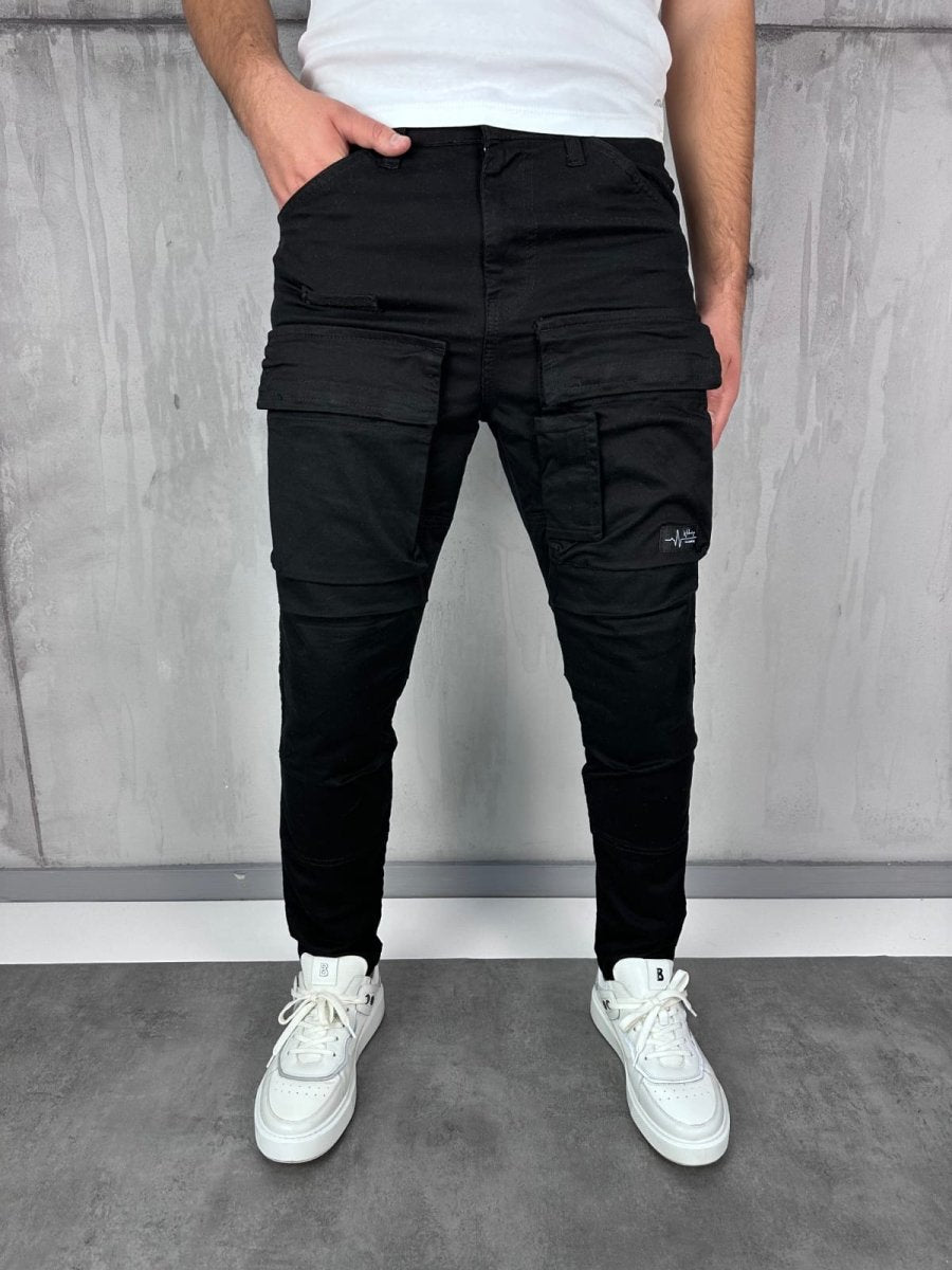 Unikat crna initial dzeparka - BB101 - BIG BEN JEANS