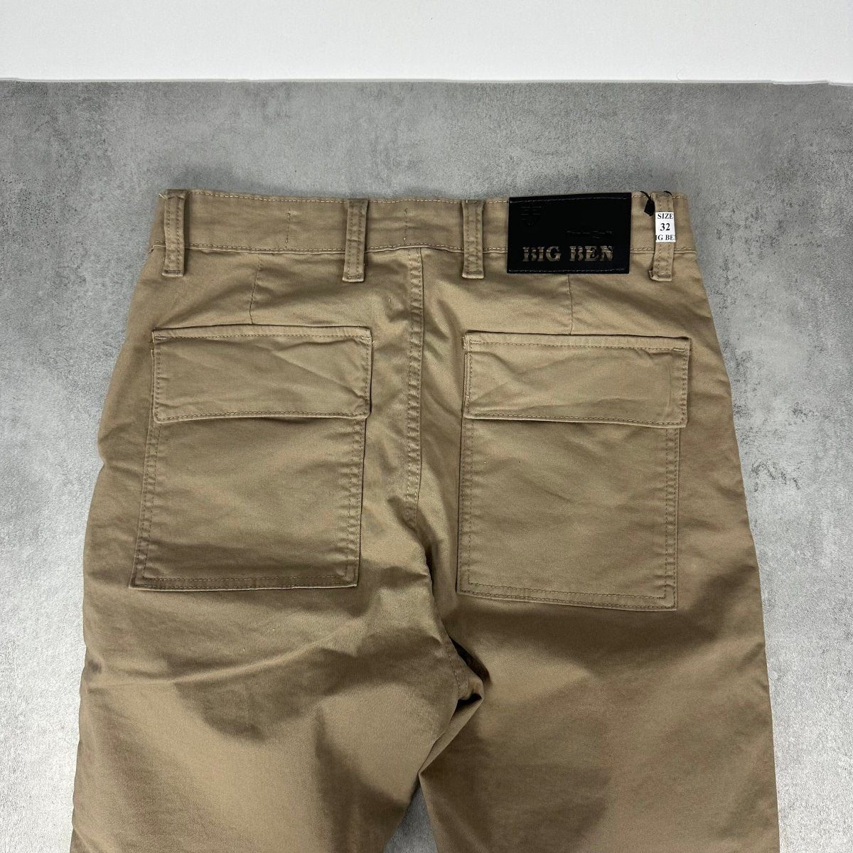 Unikat oker initial dzeparka - BB104 - BIG BEN JEANS