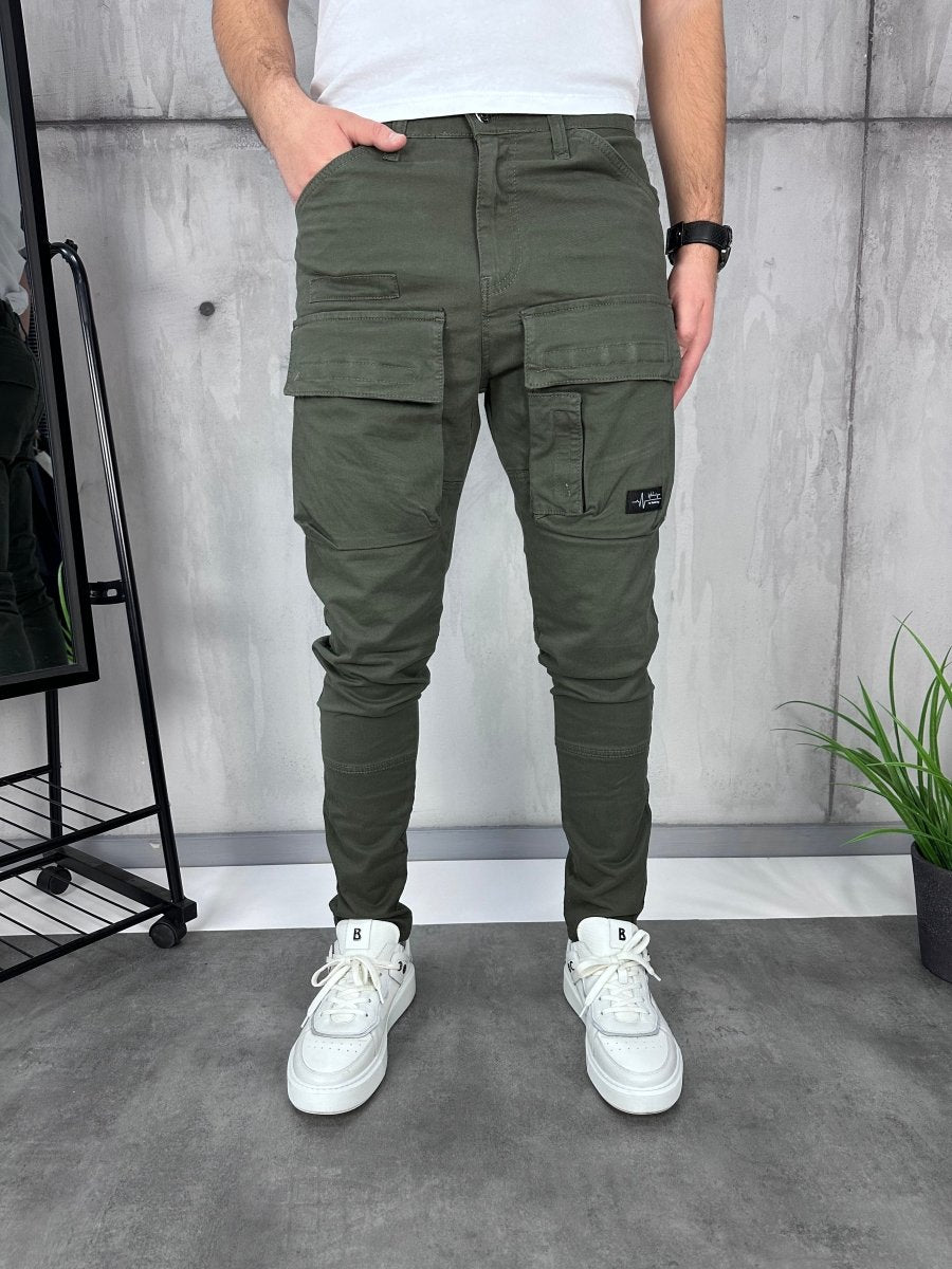 Unikat zelena initial dzeparka - BB102 - BIG BEN JEANS