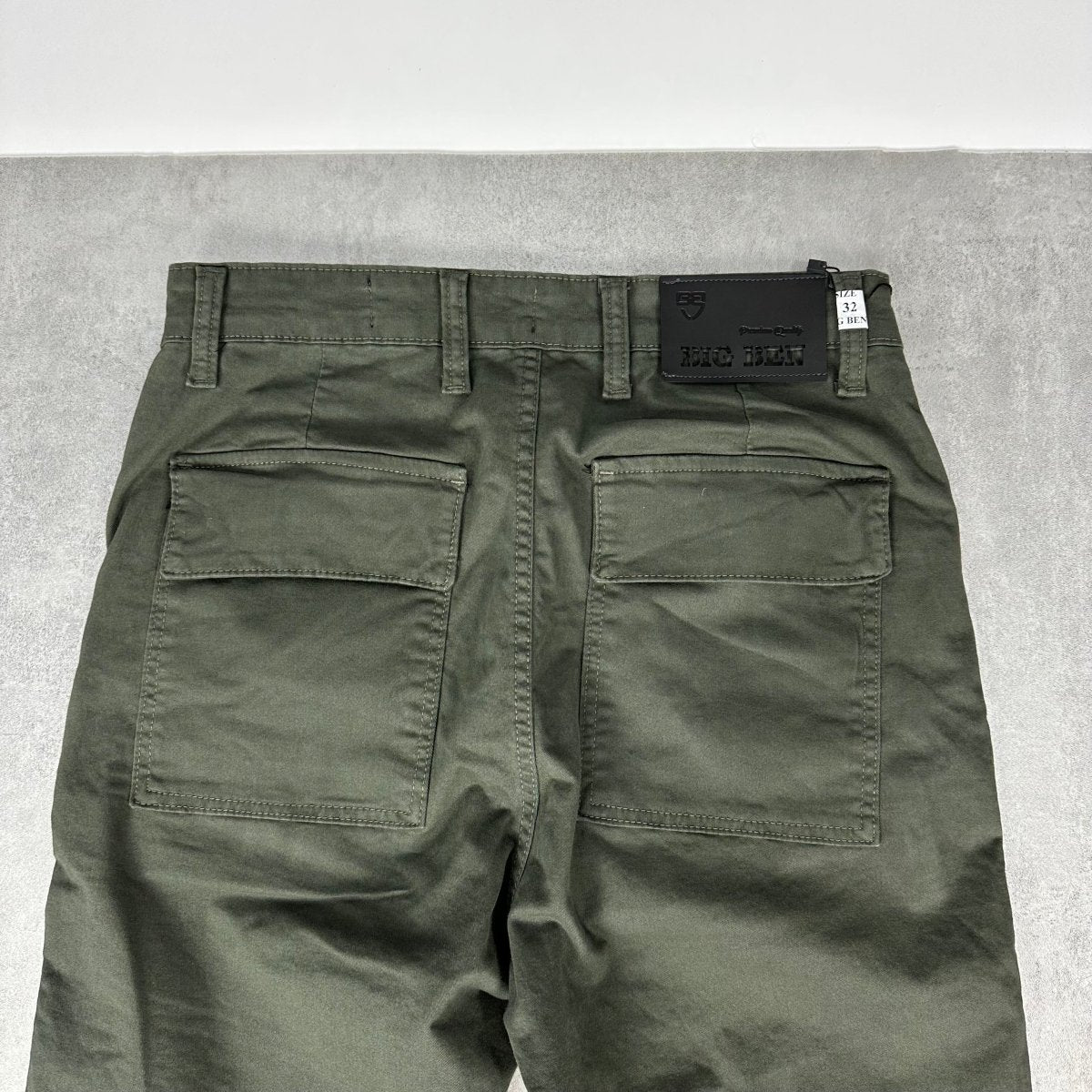 Unikat zelena initial dzeparka - BB102 - BIG BEN JEANS