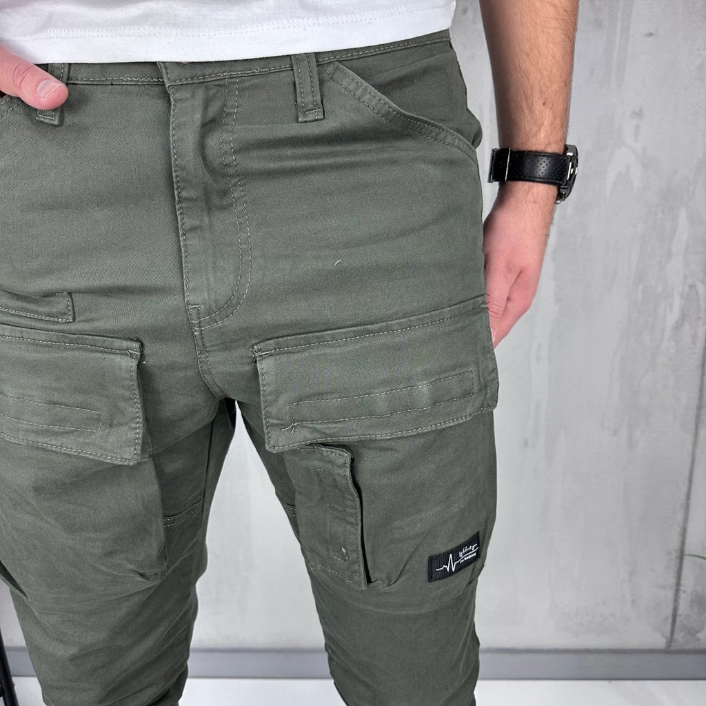 Unikat zelena initial dzeparka - BB102 - BIG BEN JEANS