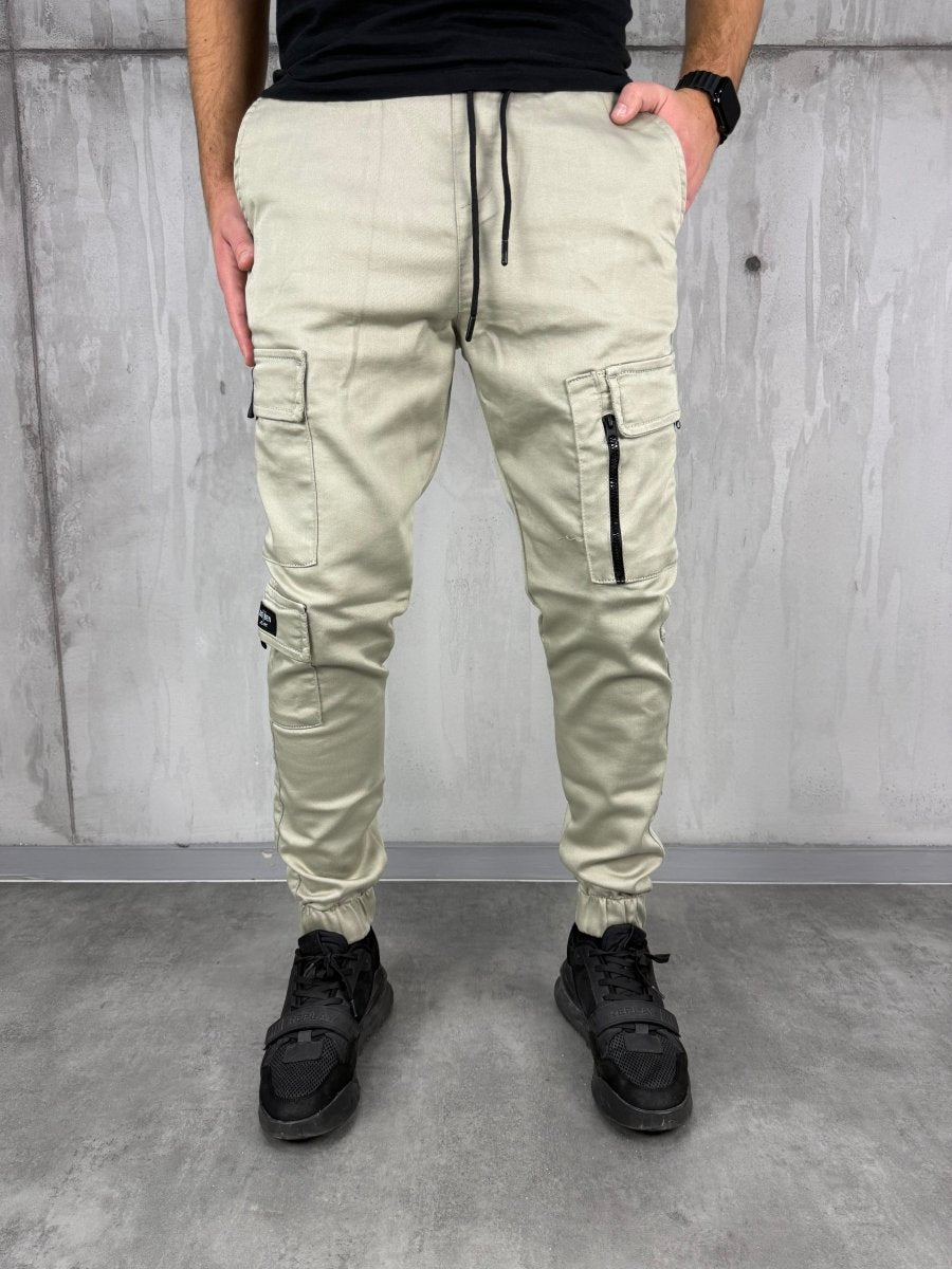 Utility cargo peščana bež - BB906 - BIG BEN JEANS