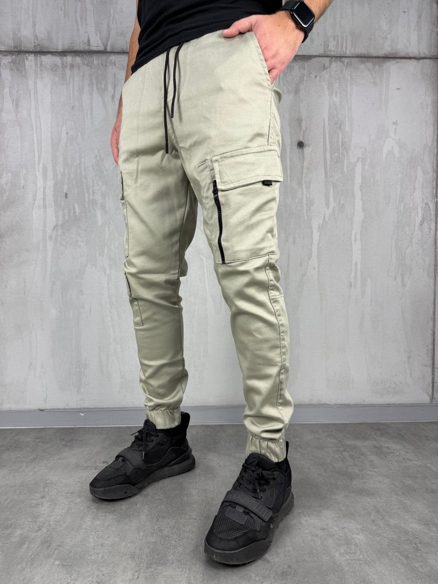 Utility cargo peščana bež - BB906 - BIG BEN JEANS