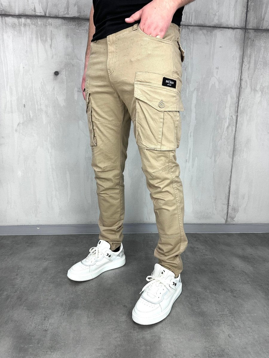 X1 Regular fit oker - BB654 - BIG BEN JEANS