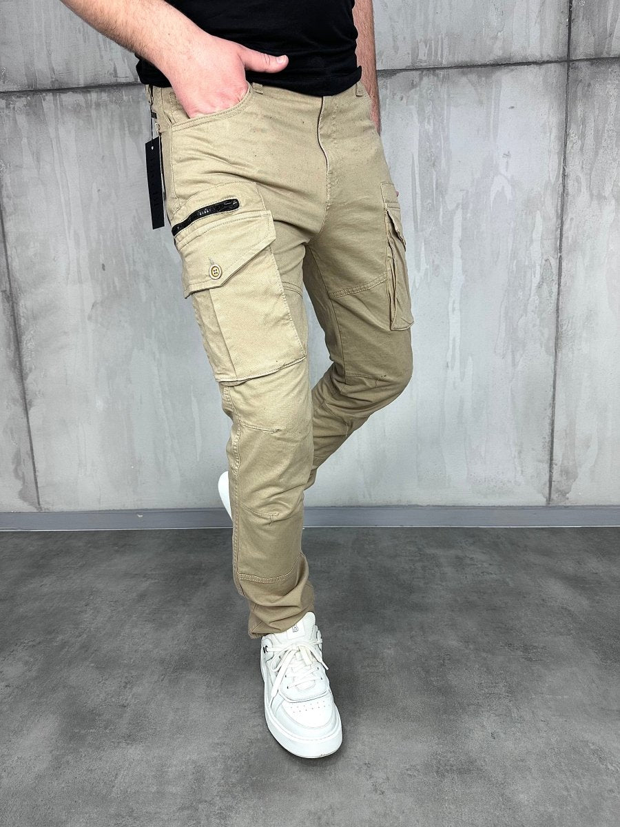 X1 Regular fit oker - BB654 - BIG BEN JEANS