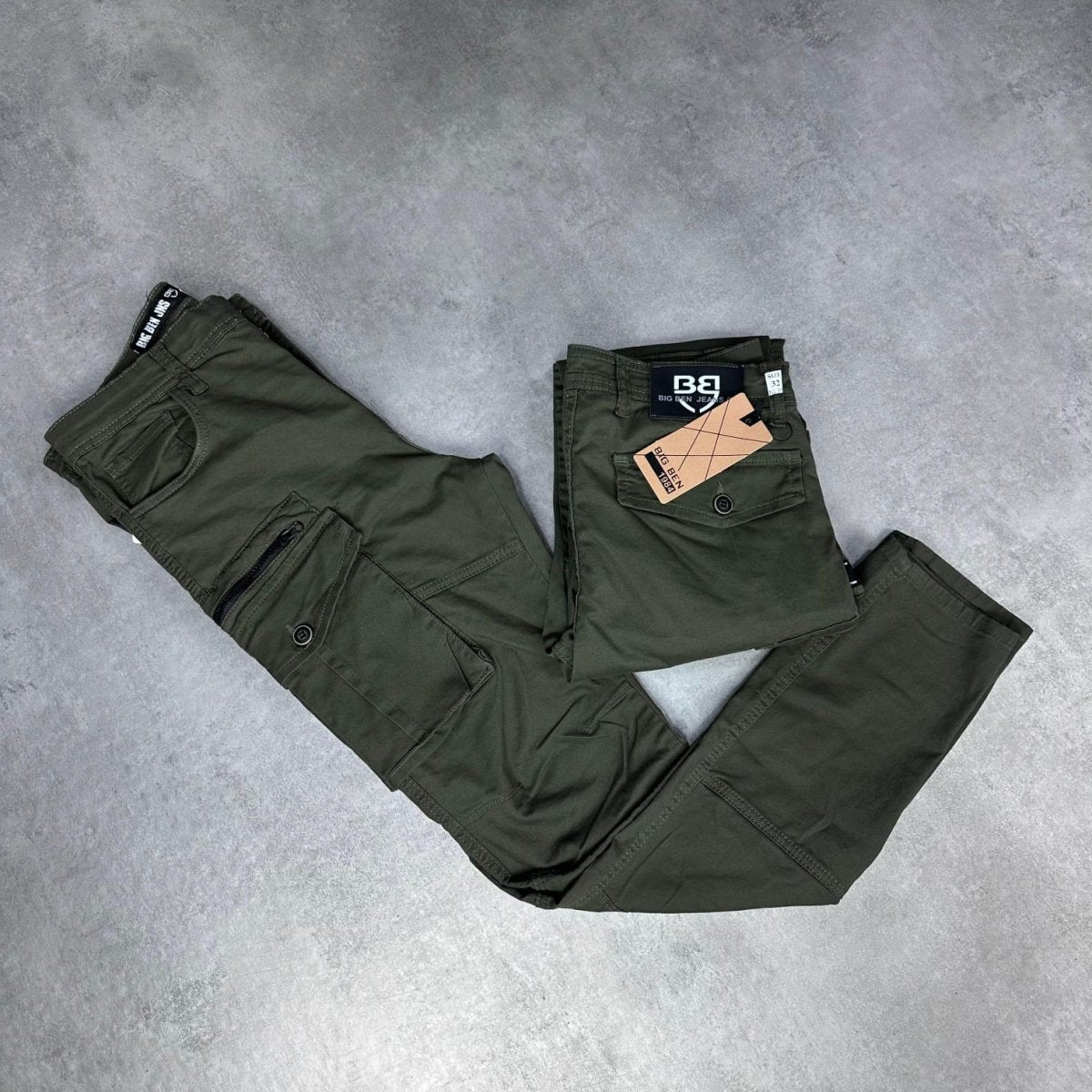 X1 Regular fit zelene - BB652 - BIG BEN JEANS
