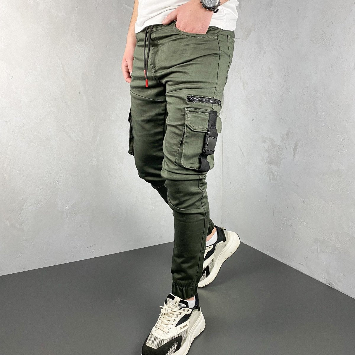 Zelene practical dzeparke - BB702 - BIG BEN JEANS