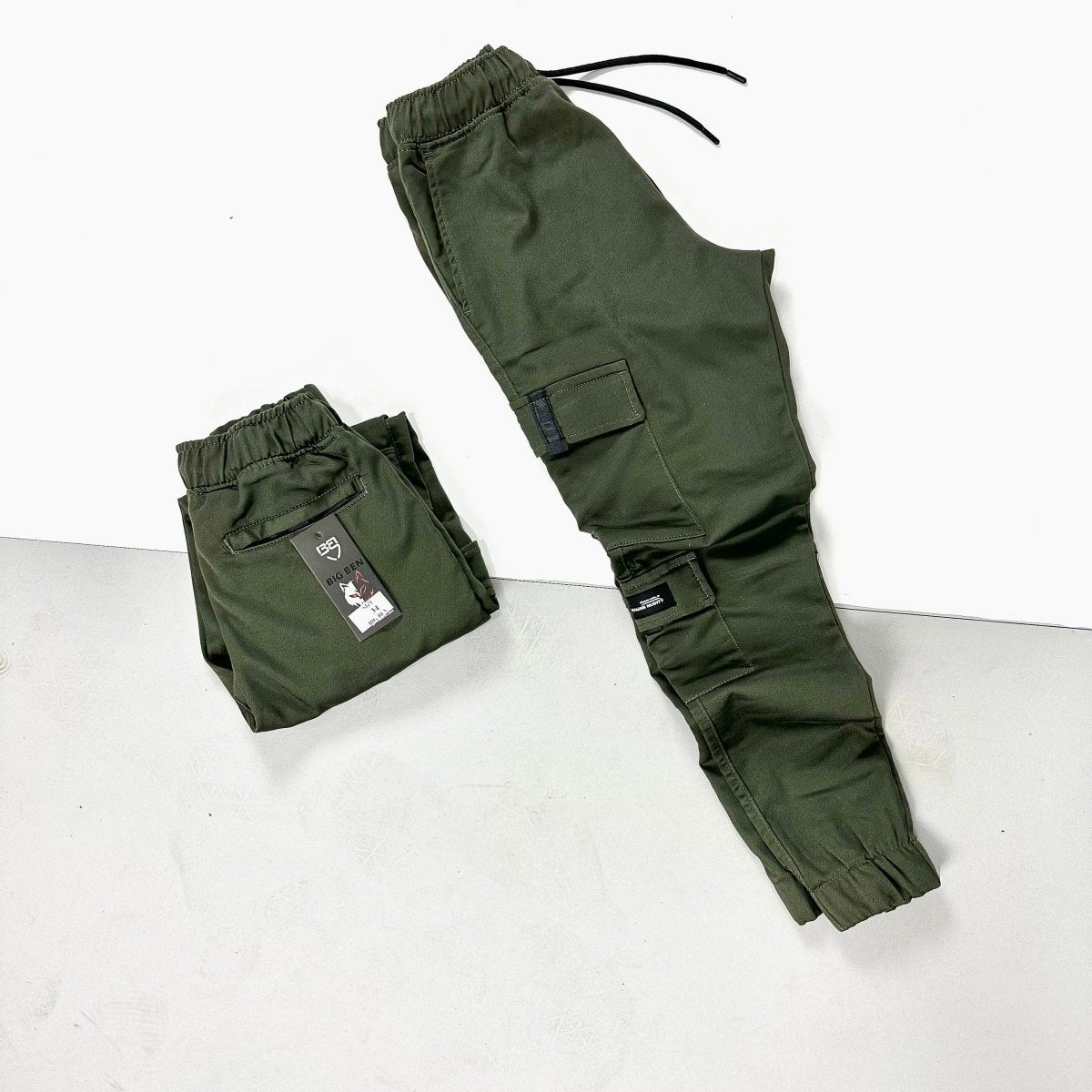 Zelene utility cargo - BB902 - BIG BEN JEANS