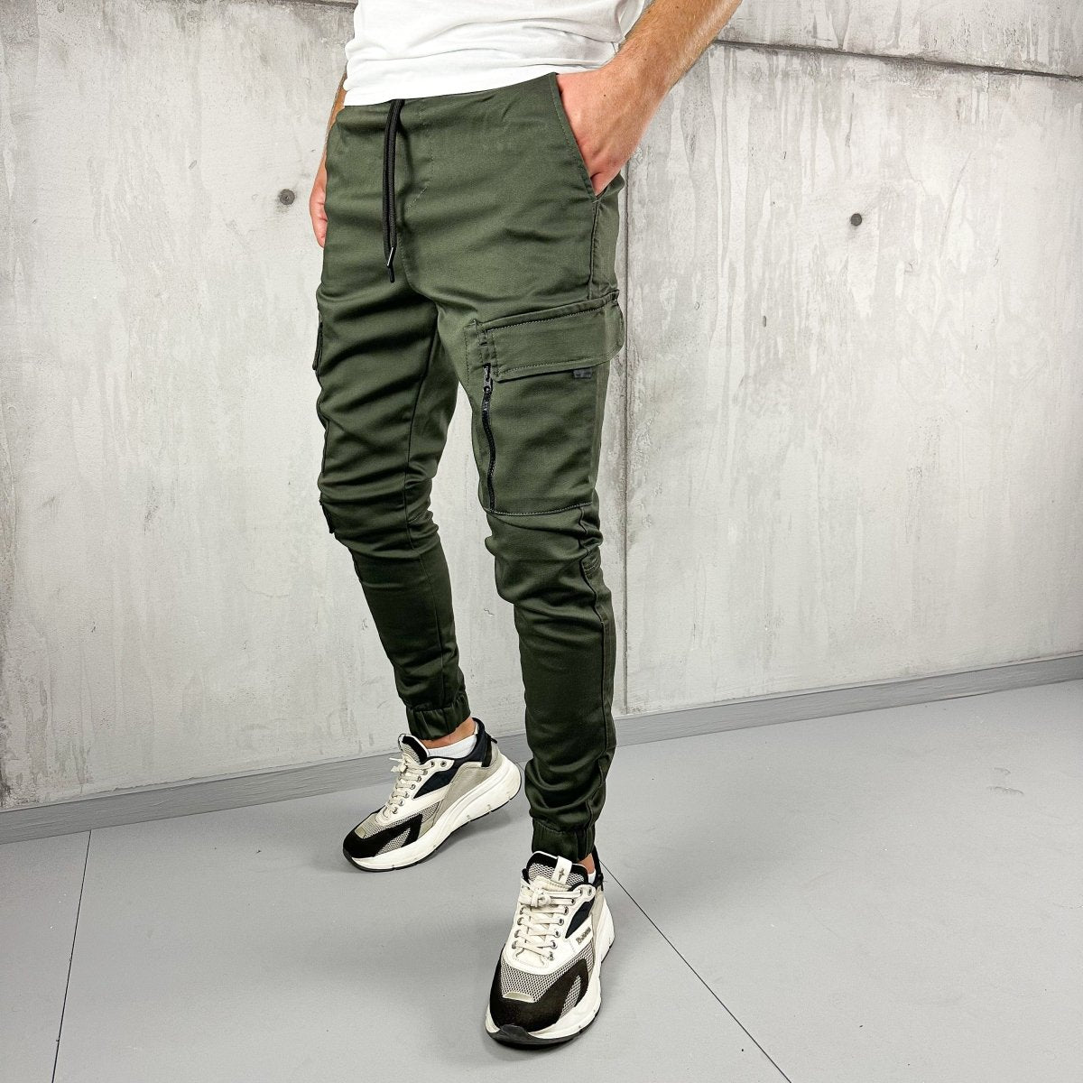 Zelene utility cargo - BB902 - BIG BEN JEANS