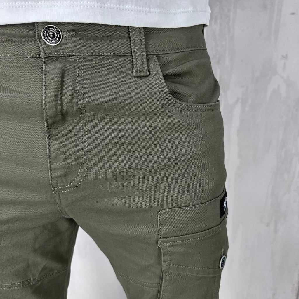 Zeleni X2 cargo šorc - BB202 - BIG BEN JEANS