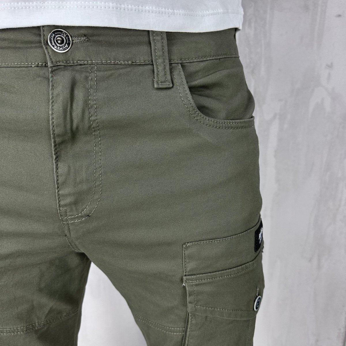 Zeleni X2 cargo šorc - BB202 - BIG BEN JEANS