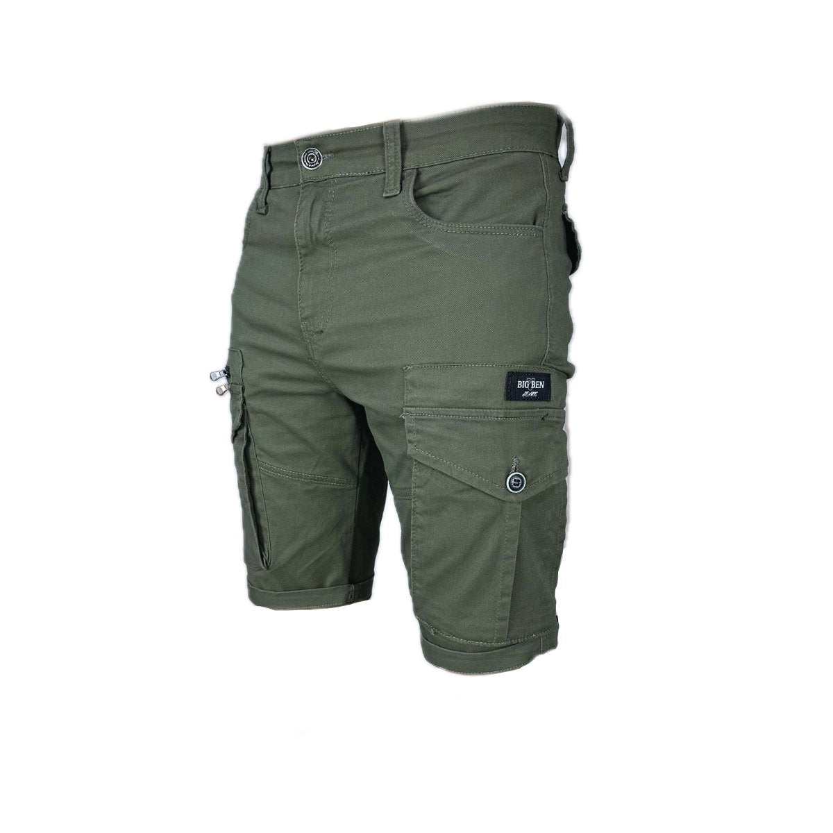 Zeleni X2 cargo šorc - BB202 - BIG BEN JEANS