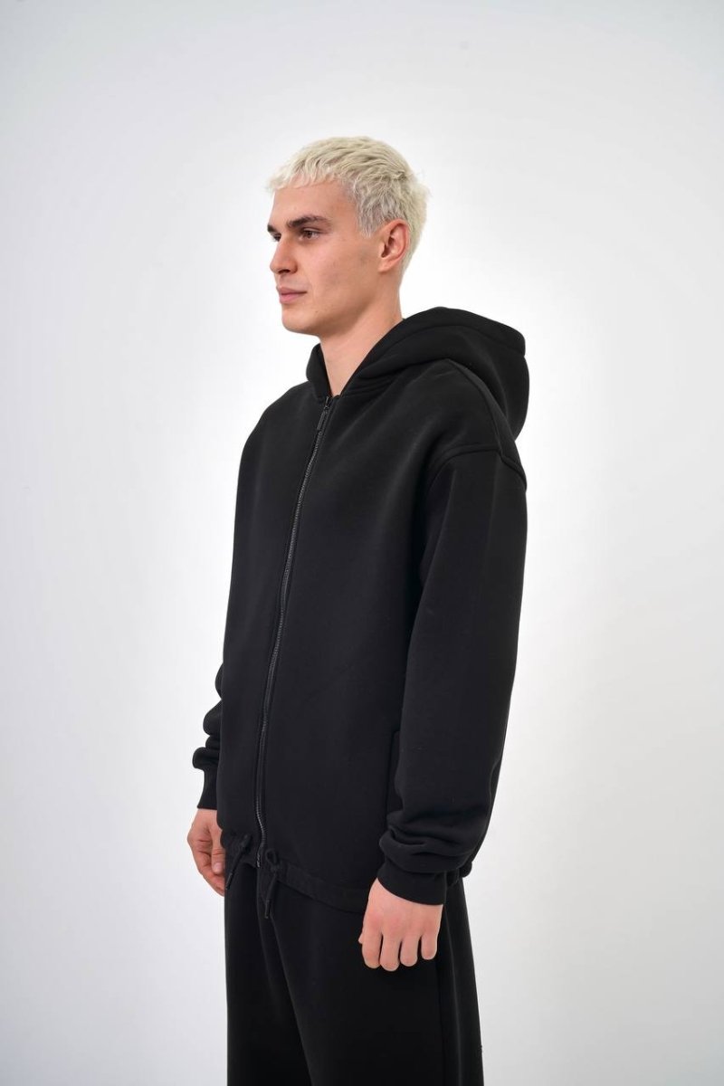 Zip premium duks crni - BIG BEN JEANS