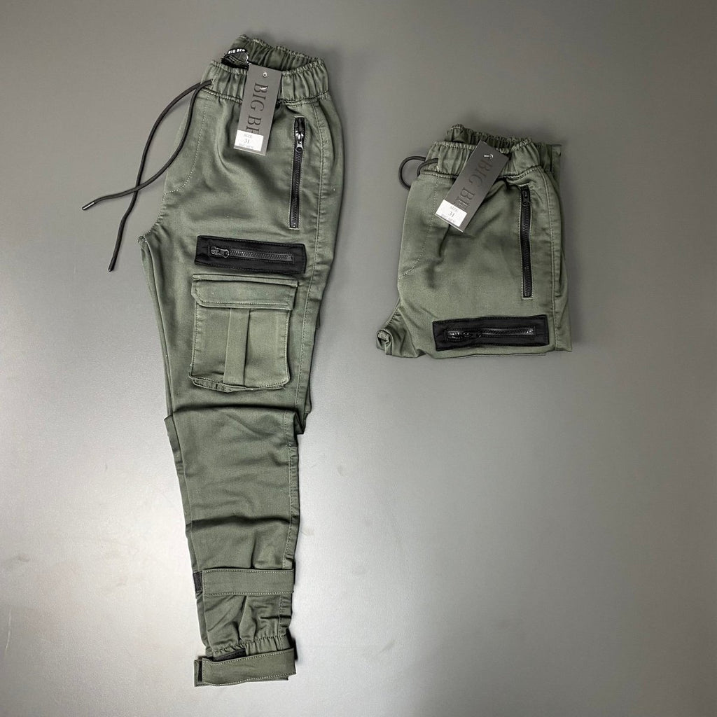 Premium cargo zelene - BB601 - BIG BEN JEANS