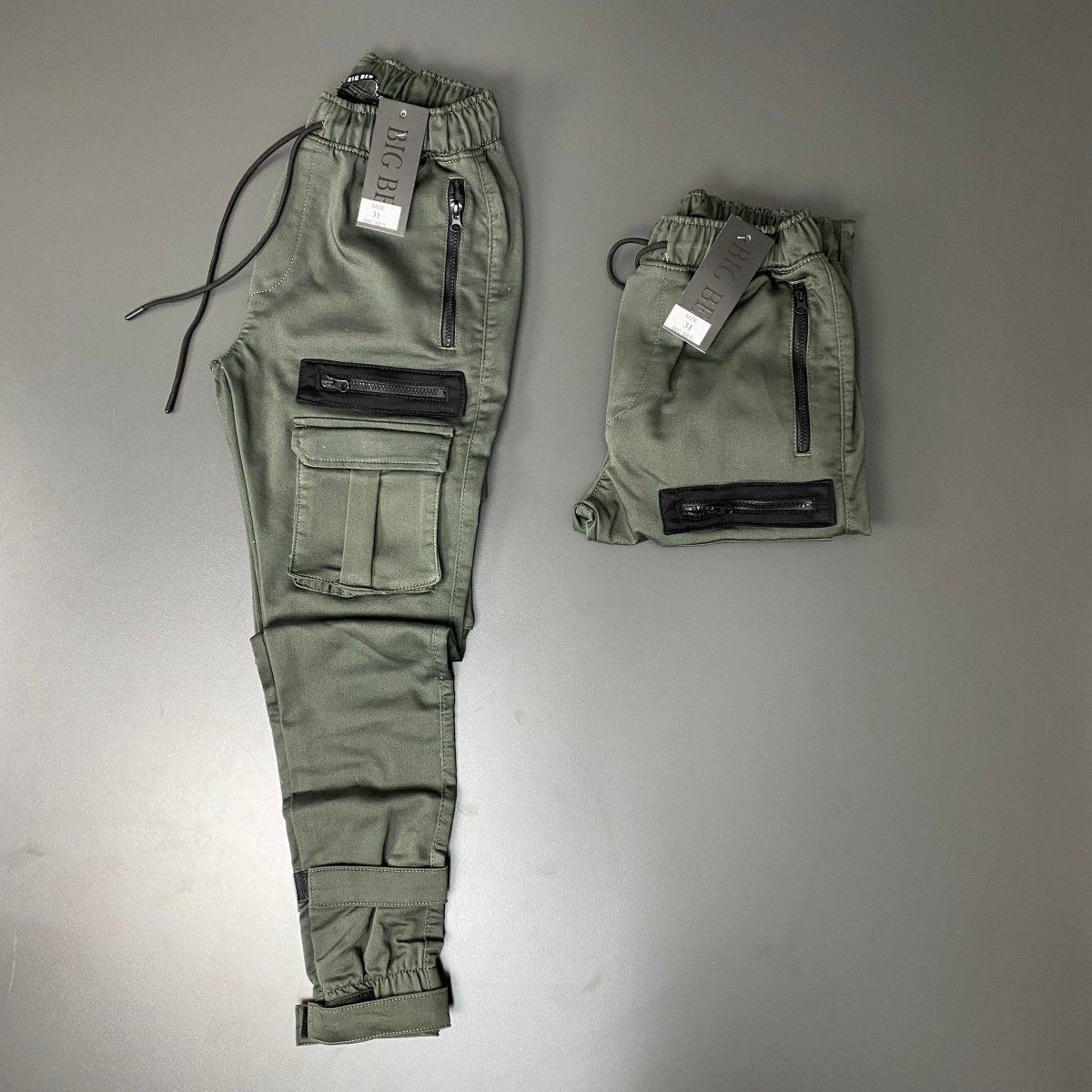 Premium cargo zelene - BB601 - BIG BEN JEANS