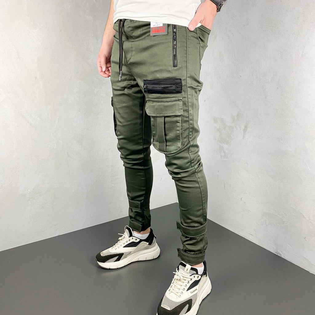 Premium cargo zelene - BB601 - BIG BEN JEANS